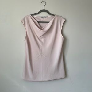 MM LaFleur Nora blouse XL pale pink